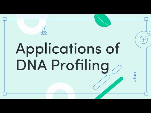 What are two applications of DNA profiling?