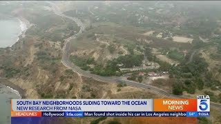 Southern California coastal community is sliding toward the ocean, NASA data shows