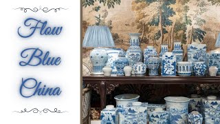 What to Know About Flow Blue China 🥣 #vintage #antiques #collectibles