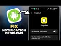 How To Fix Notification Problems On Android in SECONDS!