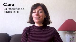 Clara, Co-fondatrice Kinograph | #resilientbxl interview par hub.brussels