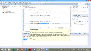2. how to input into console - java eclipse - beginner tutorial