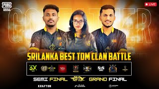 GODFATHER ORGANIZATION 🇱🇰| SRILANKA BEST TDM CLAN BATTLE | SEMI FINAL \u0026 GRAND FINAL 🥵❗️