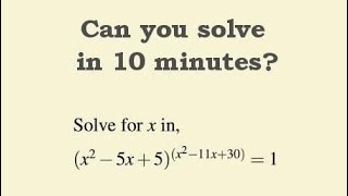 Cracking the Exponent Puzzle: Unveiling Solutions to the Mysterious Equation! can you solve?