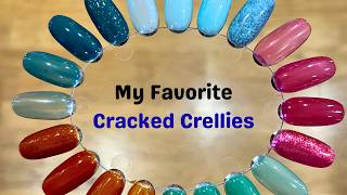 My Favorite Cracked Crelly Polishes