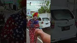 Behind the happiness of a clown