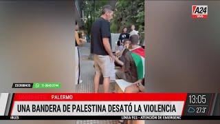 🔴 UNA BANDERA DE PALESTINA DESATÓ LA VIOLENCIA EN PALERMO