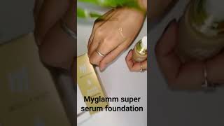 *new *myglamm super serum foundation review 💥 #skincare #video #beauty #youtube #youtubeshorts