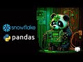 Convert Snowflake Warehouse Data to Pandas Dataframes | Automate Python Executions of Snowflake data