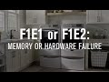 how to fix f1e1 and f1e2 error codes on maytag® front load washers