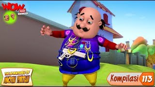 Kompilasi - 113 | Motu Patlu dalam Bahasa - Animasi 3D Kartun | WowKidz Indonesia