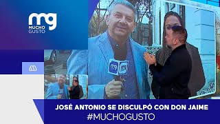 #muchogusto / José Antonio se disculpó con Don Jaime