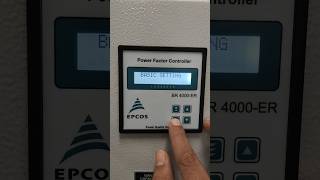 BR-4000-ER relay setting|| EPCOS Relay| EPCOS BR4000 | #youtube #apfc #relay