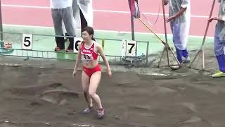 日本学生個人選手権陸上2014年 女子走り幅跳び 横浜国立大学 1