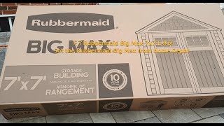 Life in GTA| Rubbermaid Big Max 7x7 shed assembly and review