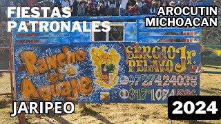 AROCUTIN MICHOACAN - JARIPEO CON RANCHO - EL AGUAJE DE SERGIO PELAYO JR - 27 De Diciembre Del 2024