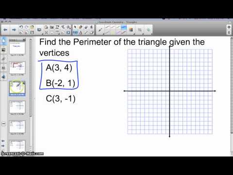 CoordinateGeometry - Triangles CoordinateGeometry - Triangles