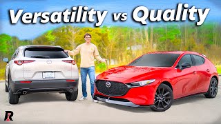 2024 Mazda3 vs Mazda CX-30 / Open and Shut?