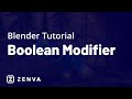 Learn the BOOLEAN Modifier - Blender Tutorial