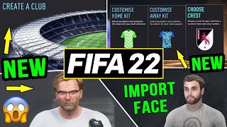 FIFA 22 NEWS | ALL NEW CONFIRMED Manager Career Mode Features & Details (Create A Club)