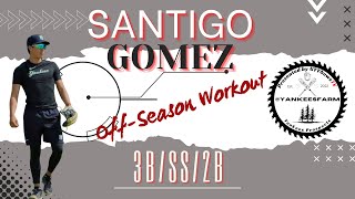 Yankees DSL Prospect: Santiago Gomez Off-Season Workouts