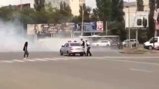 BMW m5 f10 беспредел перед ДПС | M5 Burnout in front of Police