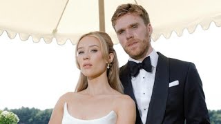 Connor Mcdavid and Wife Lauren Kyle Wedding Day