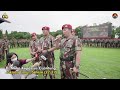 disematkan baret merah dan brevet komando kopassus di mako kopassus cijantung