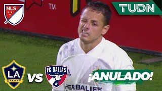 ¡ERA EL EMPATE! Gol anulado de Chicharito | LA Galaxy 1-2 FC Dallas | Liga MLS 2021 | TUDN