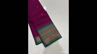 Exclusive Kanchi Cotton Sarees l 100counts 6.2 mts Rs.1099+ Shipping Padmavathi Sarees 9994354715