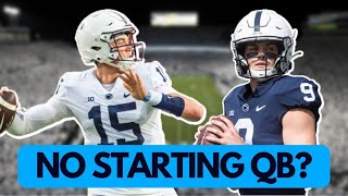Penn State football and James Franklin STILL have not named a starting QB ahead of West Virginia