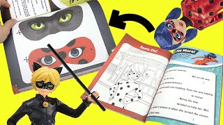 Miraculous Ladybug Coloring Activity Book Pages! Games, Puzzles, Stickers, Dolls