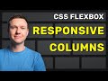 Responsive Multi-Column Layouts Using CSS Flexbox