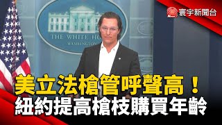 美立法管制槍枝呼聲高！ 紐約州提高合法槍枝購買年齡 @globalnewstw