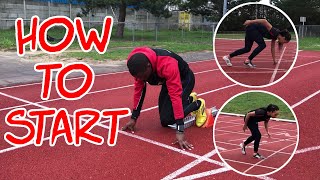 How to Start - Introduction. Standing, Crouch, 3-point and Blocks - all you need to know.