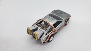 Back To The Future Custom Hot Wheels #shorts