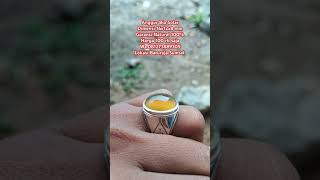 Cincin batu akik natural anggur bio solar kristal giwang kinclong original bosku