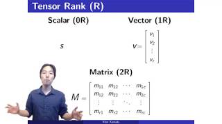 2.1) What is a Tensor? Data Representation for Deep Learning