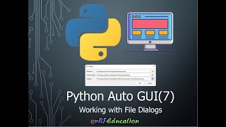 Python Auto GUI (7) – File Dialogs with 1 Line of Code in PyQt