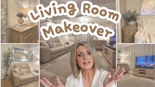 👉 Living Room Mini Makeover | Budget-Friendly Transformation!