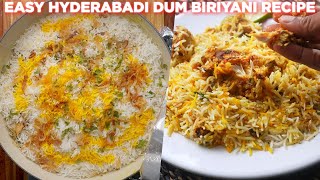 Easy Hyderabadi Dum Biriyani Recipe