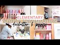 SCHOOL DECLUTTER & PURGE | BACK TO SCHOOL | ORGANIZE WITH ME FOR ELEMENTARY SCHOOL | CRISSY MARIE