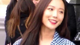 Wang Luo Dan 王珞丹 @ Paris Fashion Week 4 march 2016 show Dior - mars