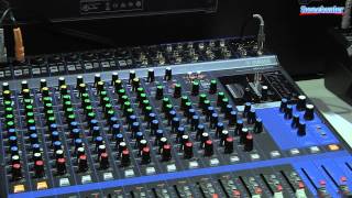 Yamaha MG Series Mixer Overview - Sweetwater at Winter NAMM 2014