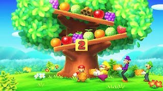 Mario Party The Top 100 All Brainy Minigames - Mario Vs Luigi Vs Wario Vs Waluigi (Master Cpu)