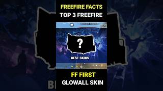 FREEFIRE FIRST GLOWALL SKIN 😍 #ffshorts #shorts #viral