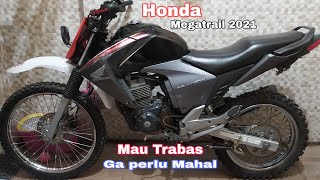 Honda new Megapro mono dibikin trail | Megatrail