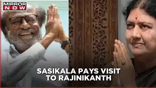 Sasikala meets superstar Rajinikanth, enquires about his health and more