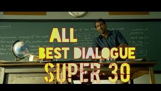 Super 30 dialogue || super 30 || hrithik roshan dialogue
