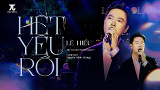 HẾT YÊU RỒI (Live) | Lê Hiếu | Music Show Nhâm Nhi Ghi-ta